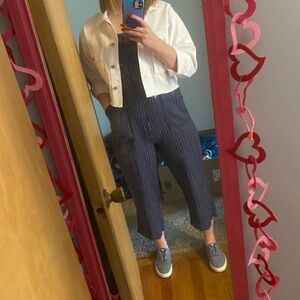 Striped Blue Jumpsuit